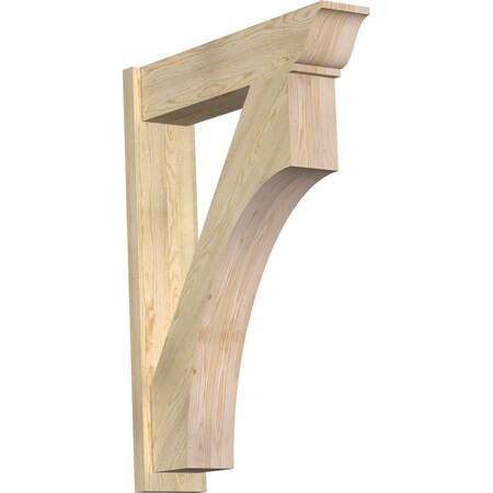 Ekena Millwork Westlake Traditional Rough Sawn Outlooker, Douglas Fir, 8"W x 34"D x 46"H OUT08X34X46WTL01RDF
